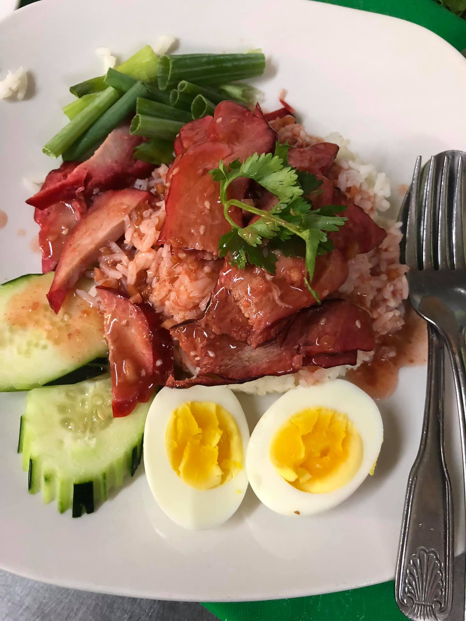 Thai food served with love